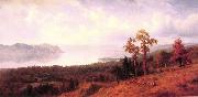 Albert Bierstadt View of the Hudson Looking Across the Tappan Zee-Towards Hook Mountain Germany oil painting reproduction